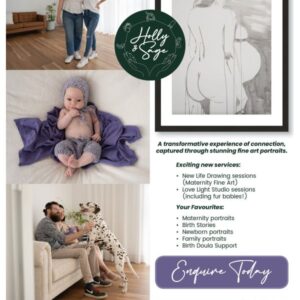 Example of a full page listing in the Canberra Baby Directory